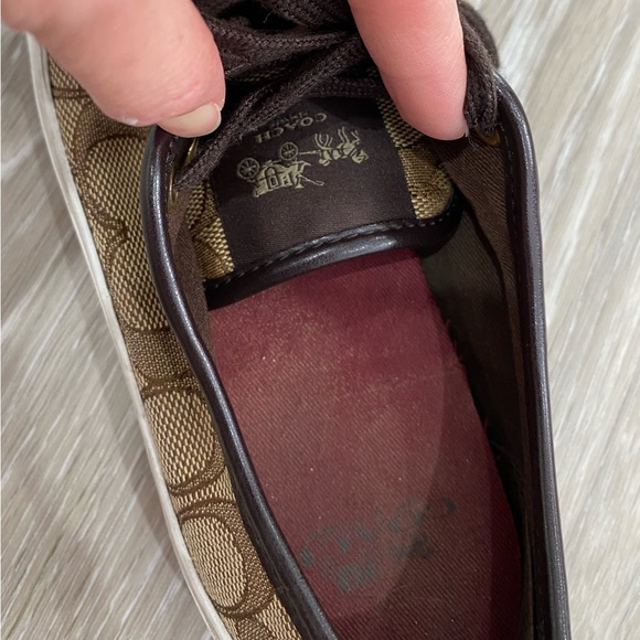 Authentic Coach Empire Brown Sneaker- size: us5B. EUR 35 - Picture 6 of 16